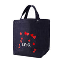 Thais Mini Blondie Shopper Bag A.P.C. Bomullsblå