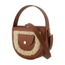 Pocket Small Crossbody A.P.C. Synthetic Hazelnut