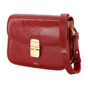 Grace Small Crossbody A.P.C. Leather Red