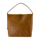Vera schoudertas A.P.C. Lederen bruin