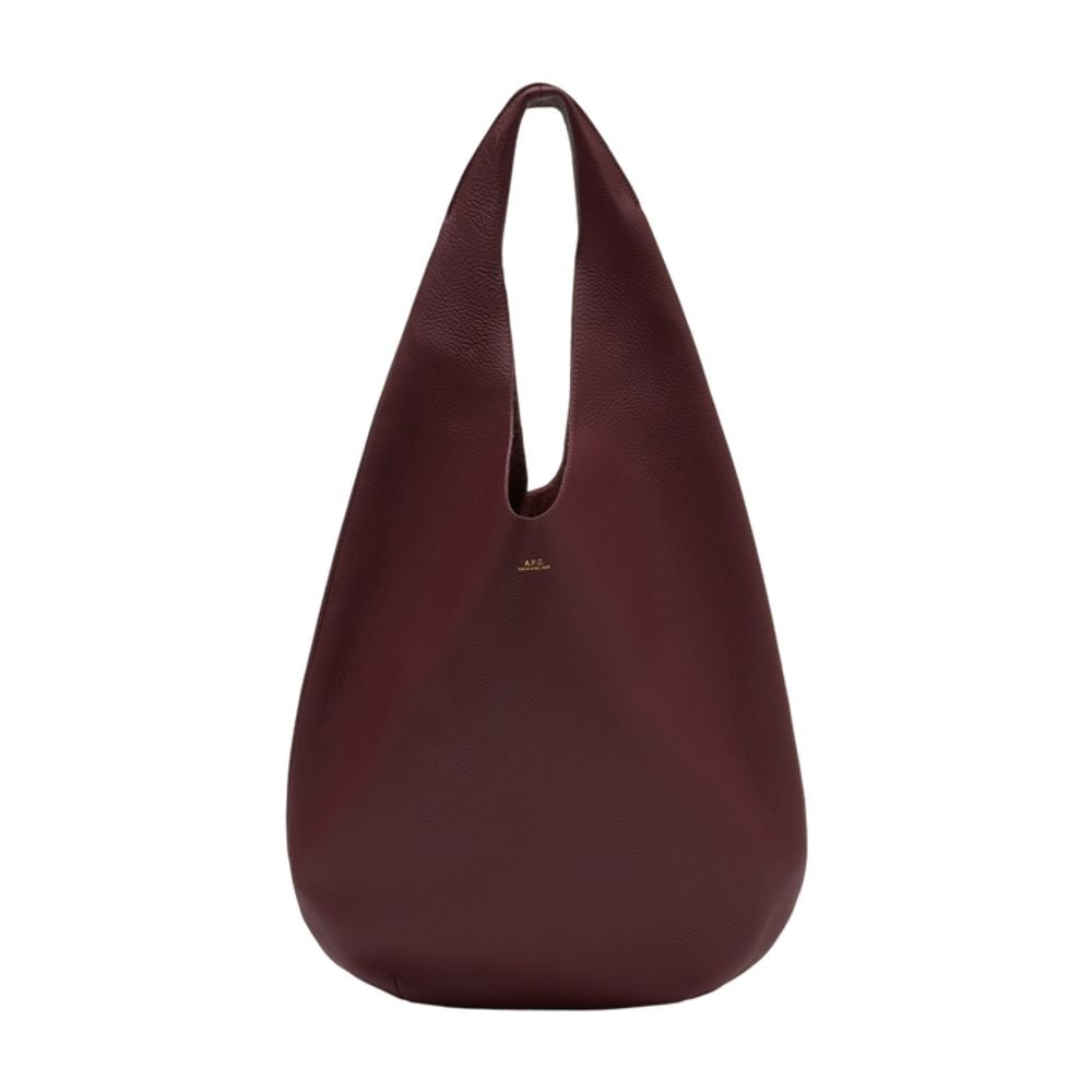 Le Neige Shopper Bag A.P.C. Leather Red