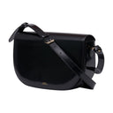 Bolso de hombro lateral Le B A.P.C. Cuero Negro