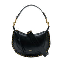 Naoko Gz Shoulder Bag Isabel Marant Leather Black