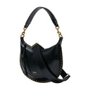 Naoko Gz Shoulder Bag Isabel Marant Leather Black