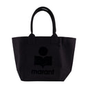 Small Yenky Shopper Bag Isabel Marant Cotton Black