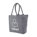 Small Yenky Gz Shopper Bag Isabel Marant Cotton Black