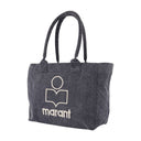 Yenky Zippe GZ Shoping Bag Isabel Marant Cotton Black Faded