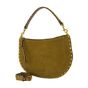 Kanao Shoulder Bag Isabel Marant Leather Khaki