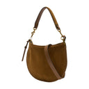 Oskan Soft Zip Gz Shoulder Bag Isabel Marant Leather Brown