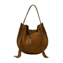 Oskan Soft Folk Gz Shopper Bag Isabel Marant Leather Brown