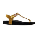 Enore Sandals Isabel Marant Leather Khaki