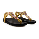 Enore Sandals Isabel Marant Leather Khaki