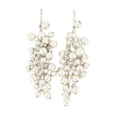 Pendientes de GA largo Isabel Marant Metal Silver