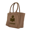 Yenky Gz Shopper Bag Isabel Marant Cotton Khaki