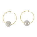 Hoops Ga Earrings Isabel Marant Metal Gold