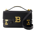 B Buzz 24 Crossbody Balmain Leather Black