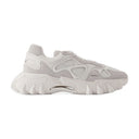 B Les baskets East Balmain en cuir blanc