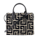 B Ejército Small Shopper Bag Balmain Algodón Cabal/Negro