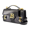 B Buzz 24 Bandolera Balmain Cuero Negro
