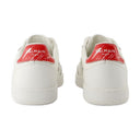 Swan Sneakers Balmain Leather Red/White