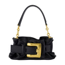 Anthem Mini Bolso De Hombro Balmain Cuero Negro