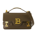 B Buzz 24 schoudertas balmain lederen kaki