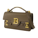 B Buzz 24 schoudertas balmain lederen kaki