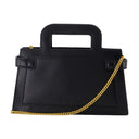 B Buzz Small Top Handle Crossbody Balmain Leather Black