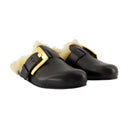 Volkslied muildieren balmain leer zwart