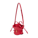 Shuffle Mini Bag Balmain Leather Red