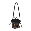 Shuffle mini taske balmain læder sort