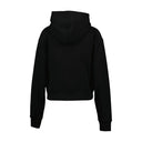 Vintage Print Hoodie Balmain Cotton Black