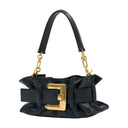 Anthem Mini Shoulder Bag Balmain Leather Black