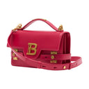 B Buzz 24 Bag Balmain Leather Pink