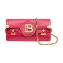 B Buzz 23 Shoulder Bag Balmain Leather Pink