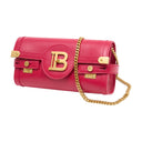 B Buzz 23 Shoulder Bag Balmain Leather Pink