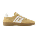 Swan Sneakers Balmain Leather Beige