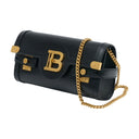 B Buzz 23 Shoulder Bag Balmain Leather Black