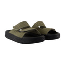 Etna Sandals Veja Leather Khaki