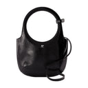 Holy Purse Courreges Leather Black