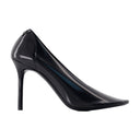Nude Stilettos Pumps Courregs PVC Black