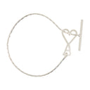 سوار ADC Ami Paris Metal Silver