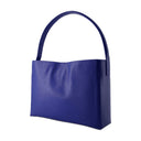 Leonore L Shoulder Bag Ines De La Fressange Leather Blue Cobalt