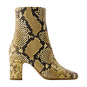Celeste Ankle Boots Rouje Leather Natural Python
