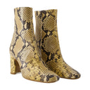 Celeste Ankle Boots Rouje Leather Natural Python