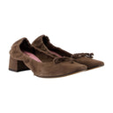 Nicoise Pumps Rouje Leather Brown