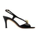 Rosa Sandals Rouje Leather Black