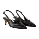 Milanaise Pumps Rouje Leather Black