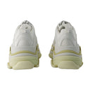Triple S Sneakers Balenciaga Leather Free White