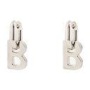 Cadena b Xs Earp Earring Balenciaga Slick Plata